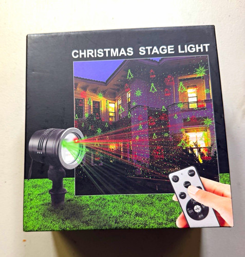 Christmas red green laser - christmas,