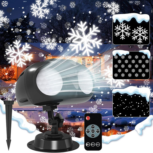 Christmas snowflake projector - snowflake,