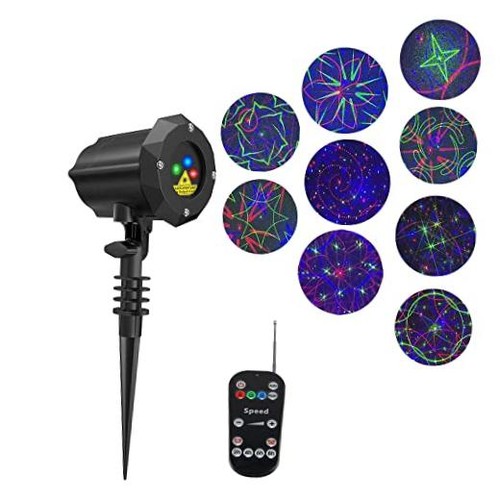 Garden lights moving - garden,