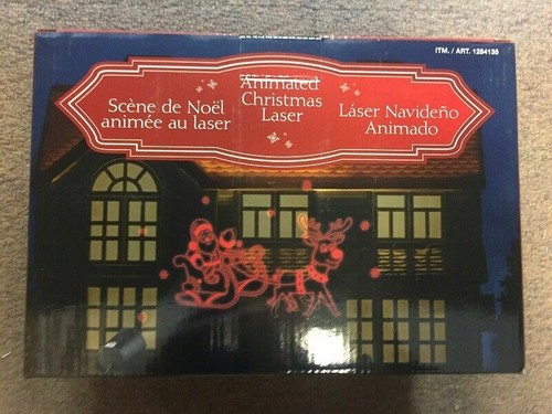 Animated christmas laser - animated,