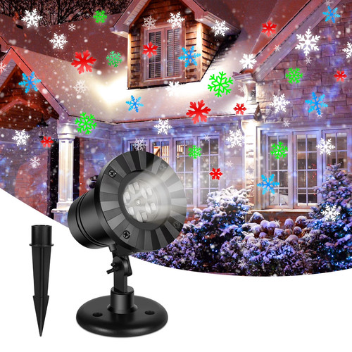 Christmas projector snowflake - christmas,