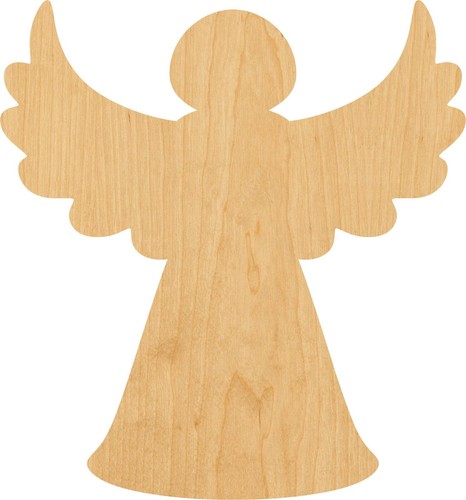 Christmas tree angel laser cut - christmas,
