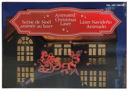 Animated christmas laser - christmas,