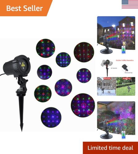 Outdoor laser christmas - outdoor,
